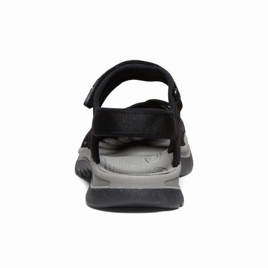 Soft Motion Women's Rose Sandal  |  Black/Neutral Gray
