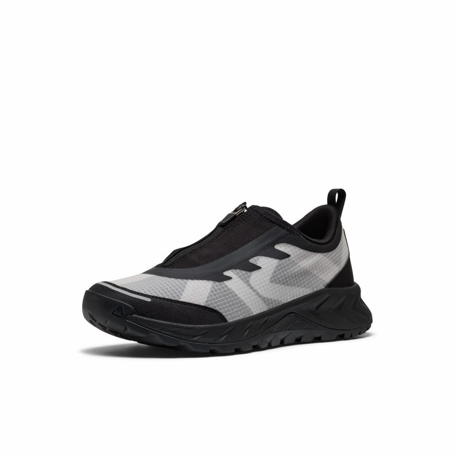 Soft Ride Men's TTS Zip Sneaker  |  Black/Black