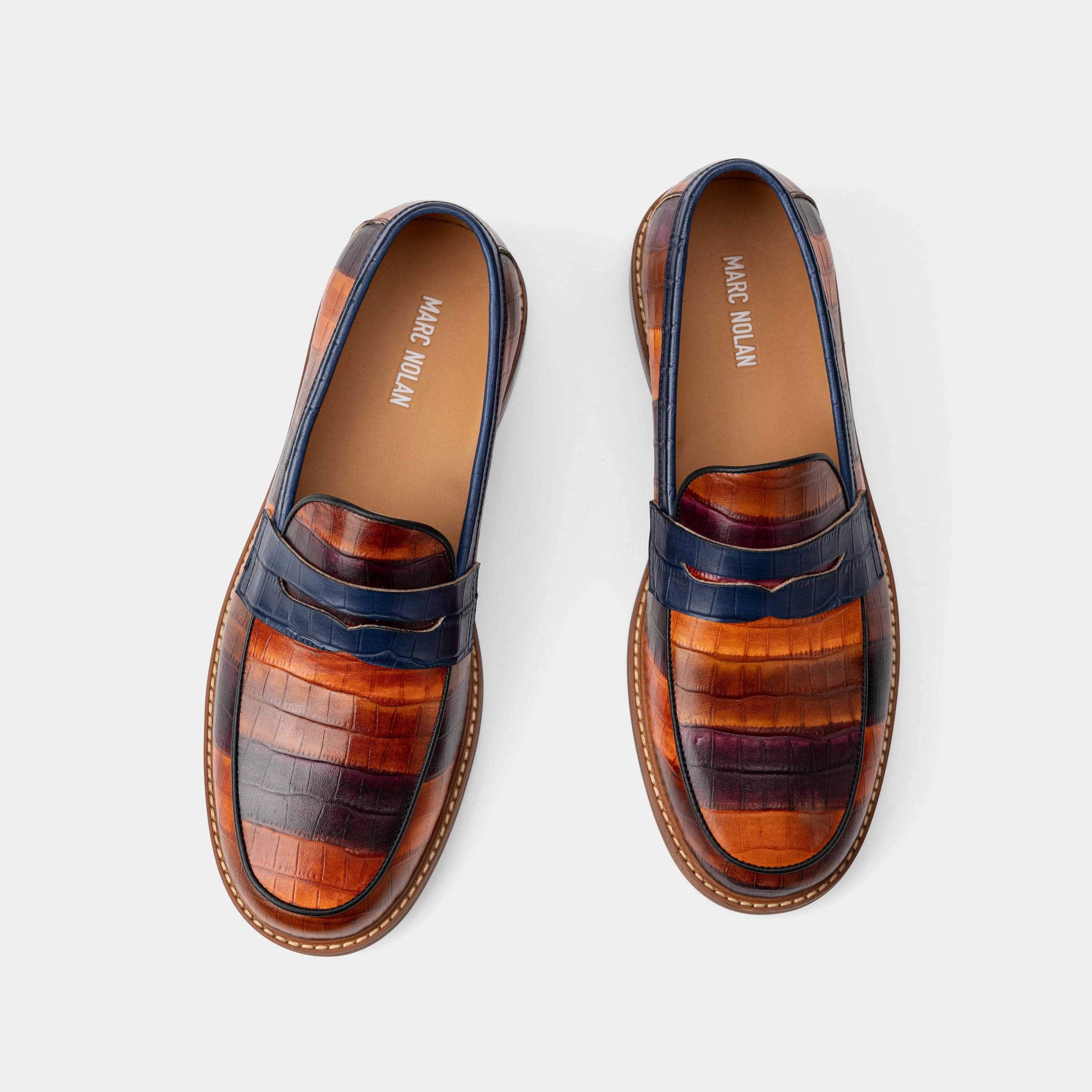Soft Support Calum Badlands Leather Penny Loafers
