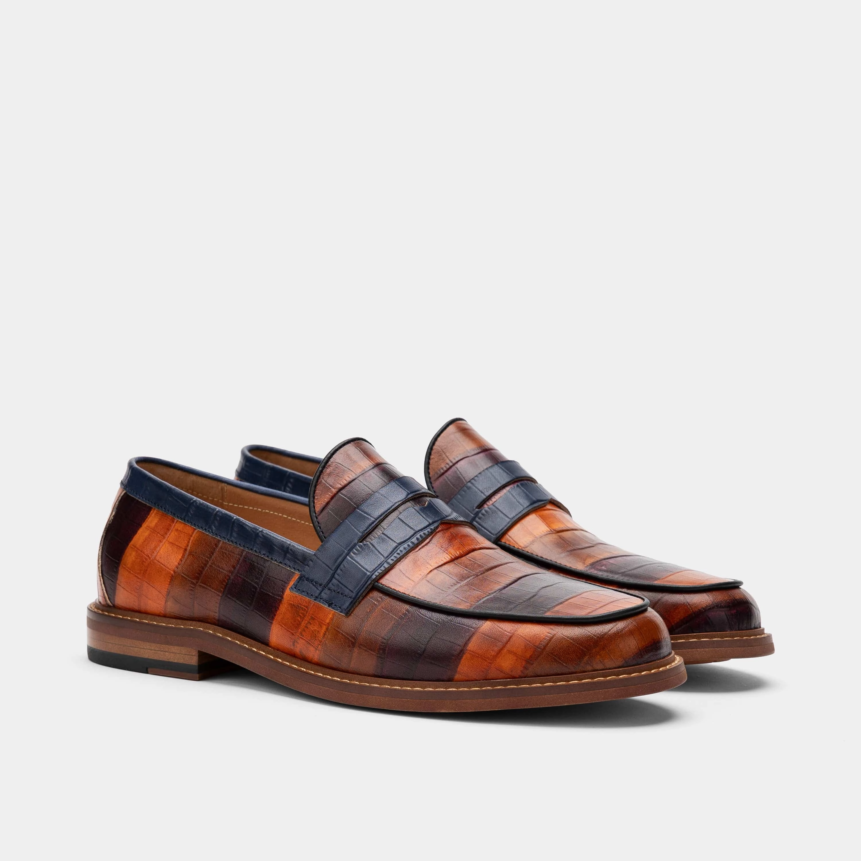 Soft Support Calum Badlands Leather Penny Loafers