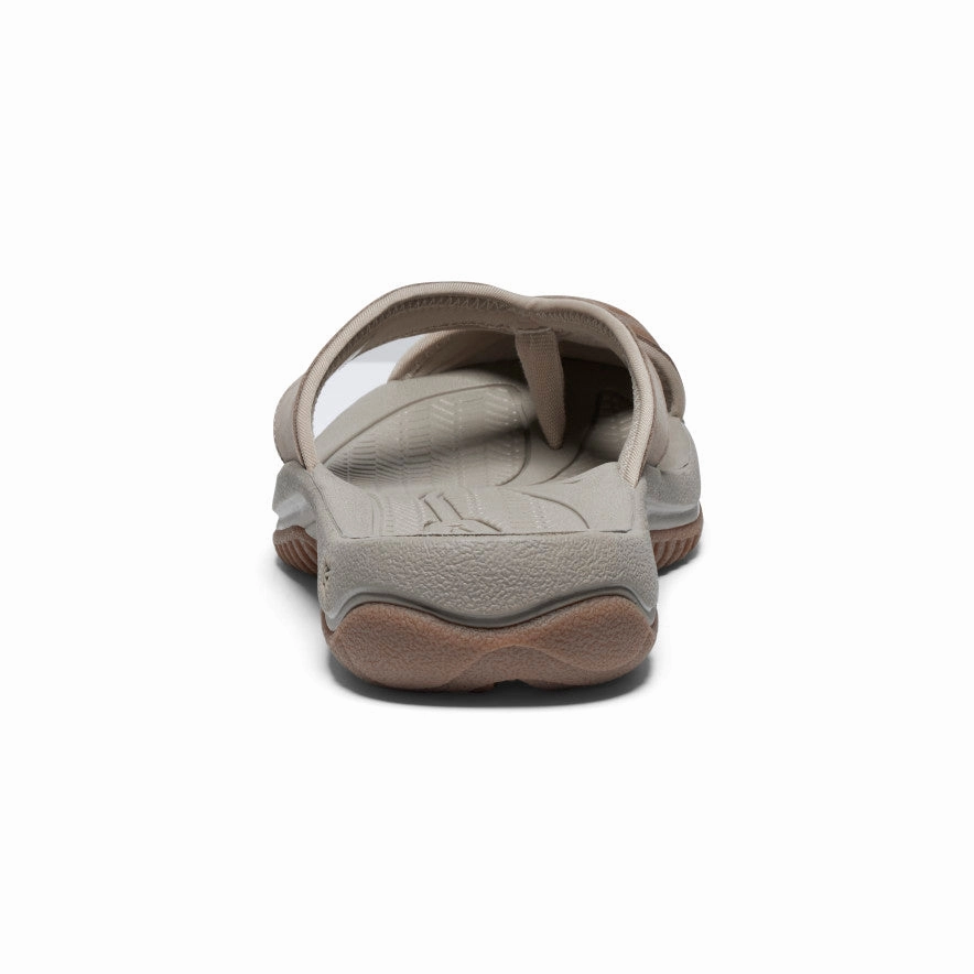 Speed Comfort Men's Waimea Leather Flip-Flop  |  Brindle/Birch