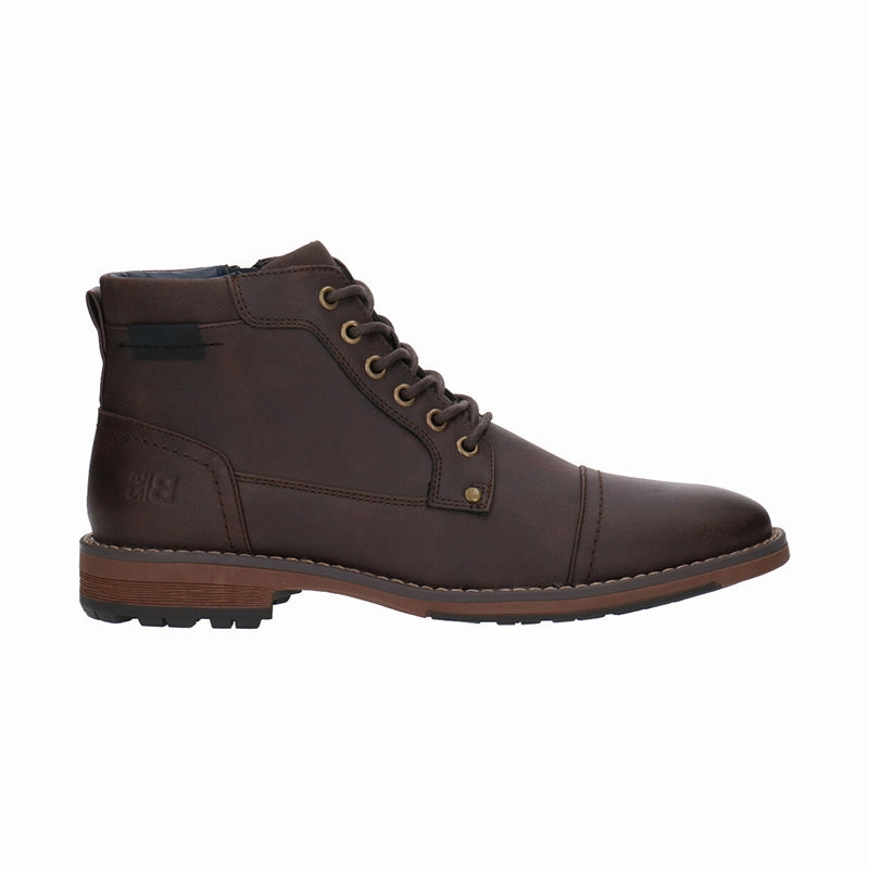 Steel Toe Men's Captain Brown