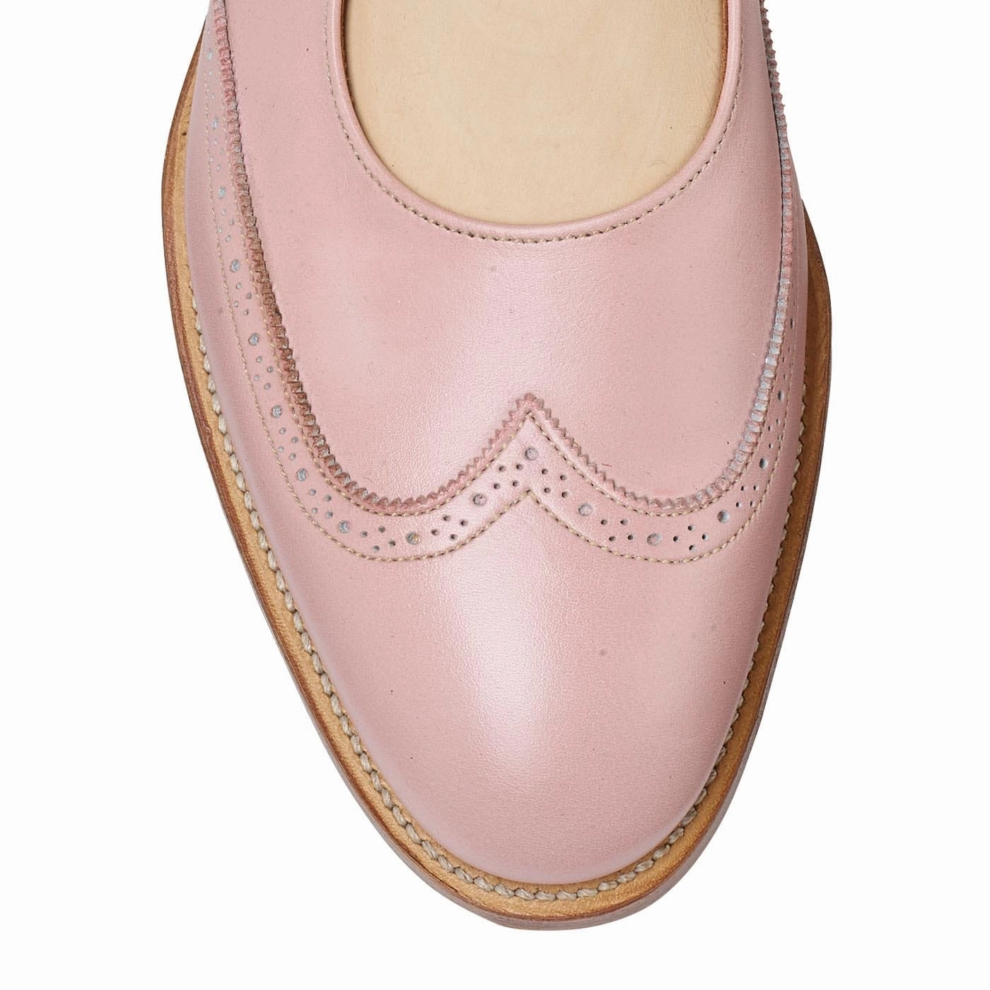 Streamlined Shape Mary Pink Blush Calf