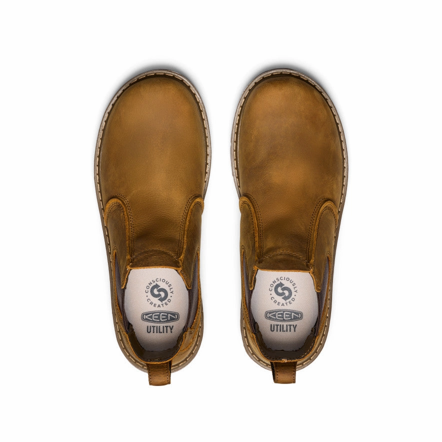 Street Flow Pro Men's San Jose Chelsea 90?? Heel Boot (Soft Toe)  |  Belgian/Gum