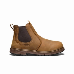 Lightweight Footwear Men's San Jose Chelsea 90?? Heel Boot (Soft Toe)  |  Belgian/Gum