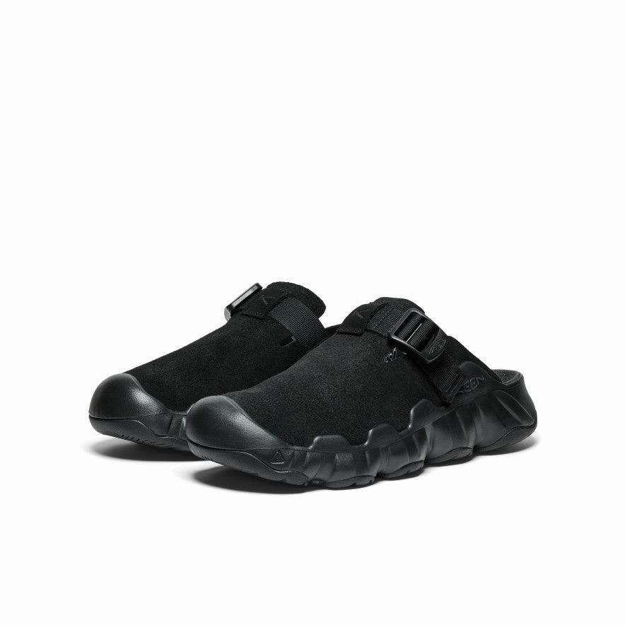 Street Pulse Men's Hyperport Leather Clog  |  Black/Black