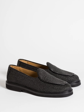 LEX BLACK RAFFIA Casual Padding Smart Fit