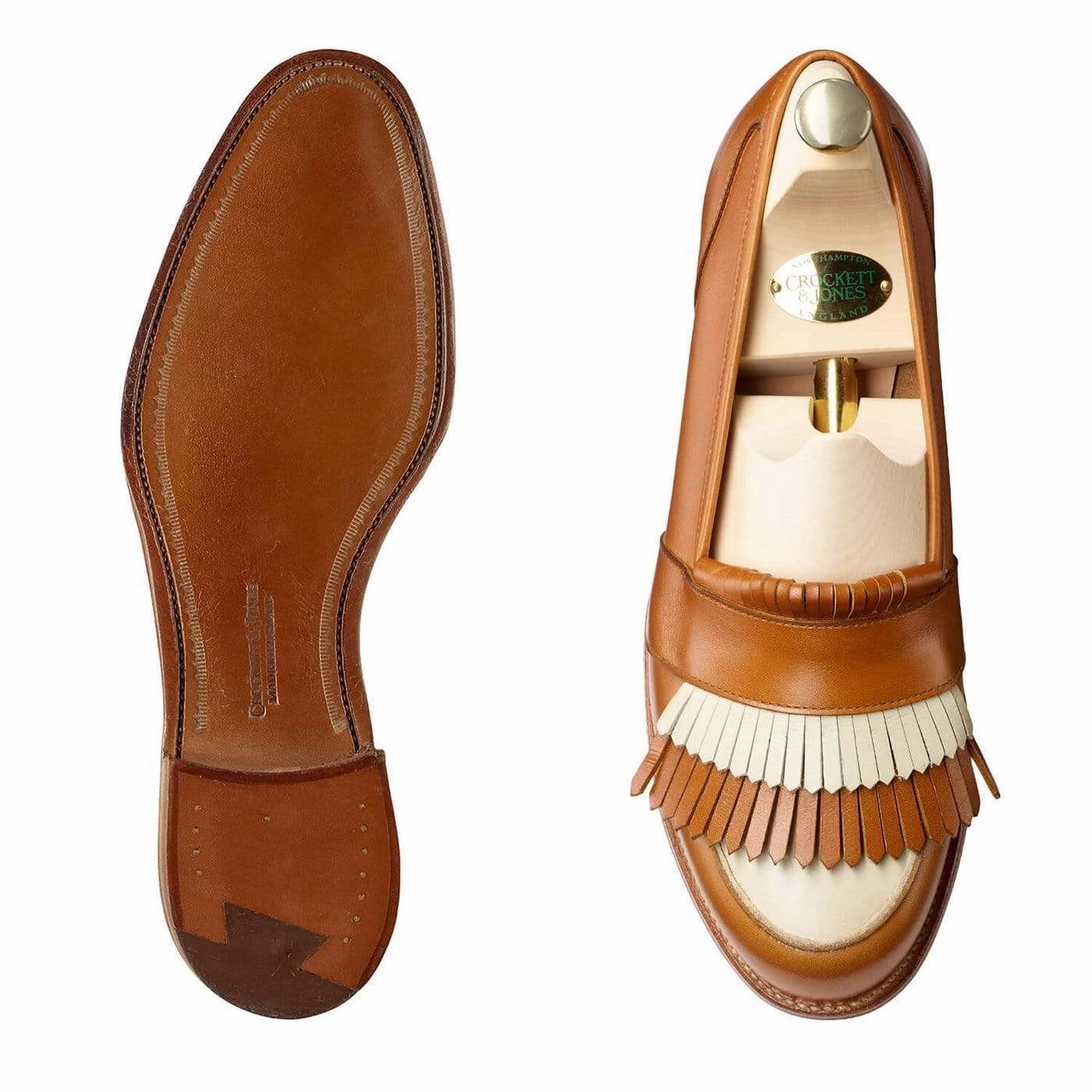 Style Staple Emma Ivory & Tan Calf