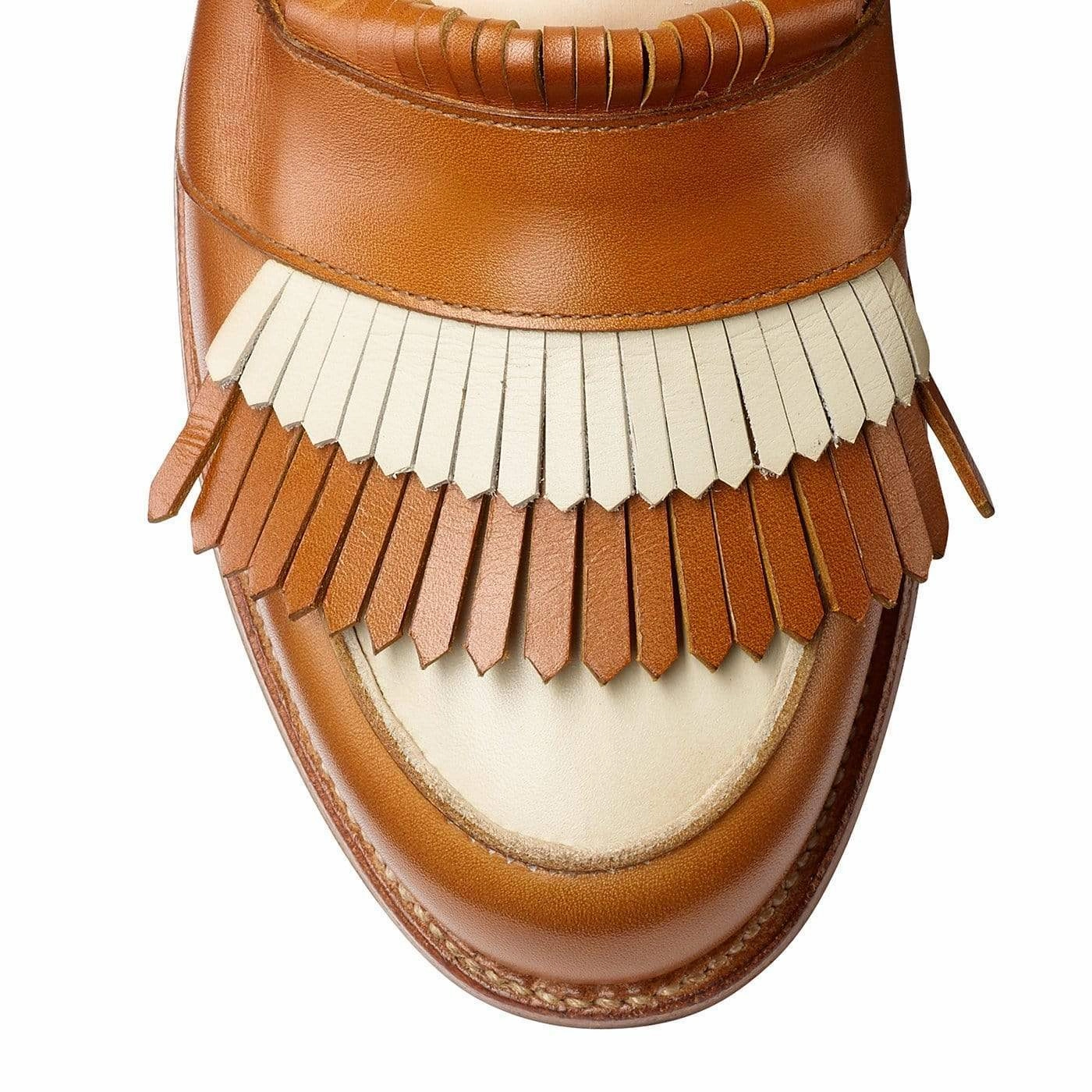 Style Staple Emma Ivory & Tan Calf