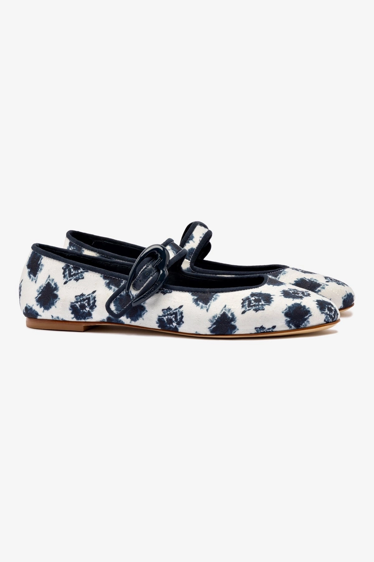 Style Step Larroud?? x Jonathan Cohen Verona Ballet Flat In Tiedye Ocean Linen
