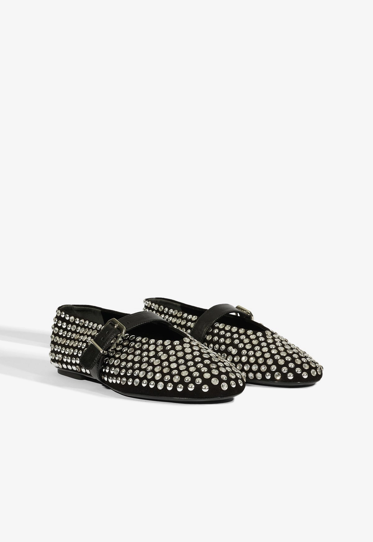Stylish Comfort Eiza Glam Suede Flat