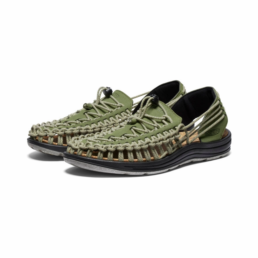 Stylish Footwear Men's UNEEK II Harvest Sandal  |  Capulet Olive/Black