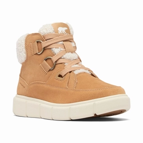 Women's Explorer III NW Lace up Waterproof Tawny Buff/Sea Salt Galaxy Hike Creek Path