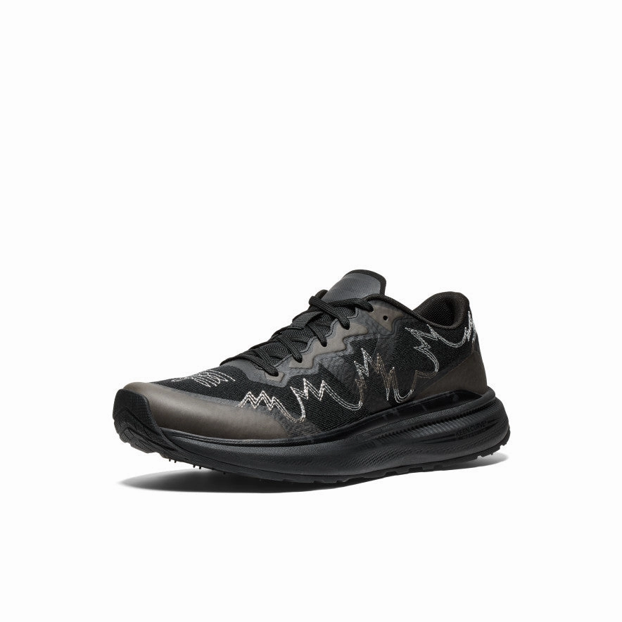 Stylish Slip-On Men's WK500 Walking Shoe x Engineered Garments  |  Black/Black