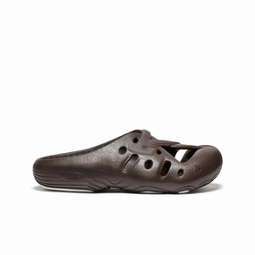 All Gender Yogeez Clog x Pilgrim Surf   Supply  |  Chocolate Brown/Whisper White Timeless Comfort Soft Walk