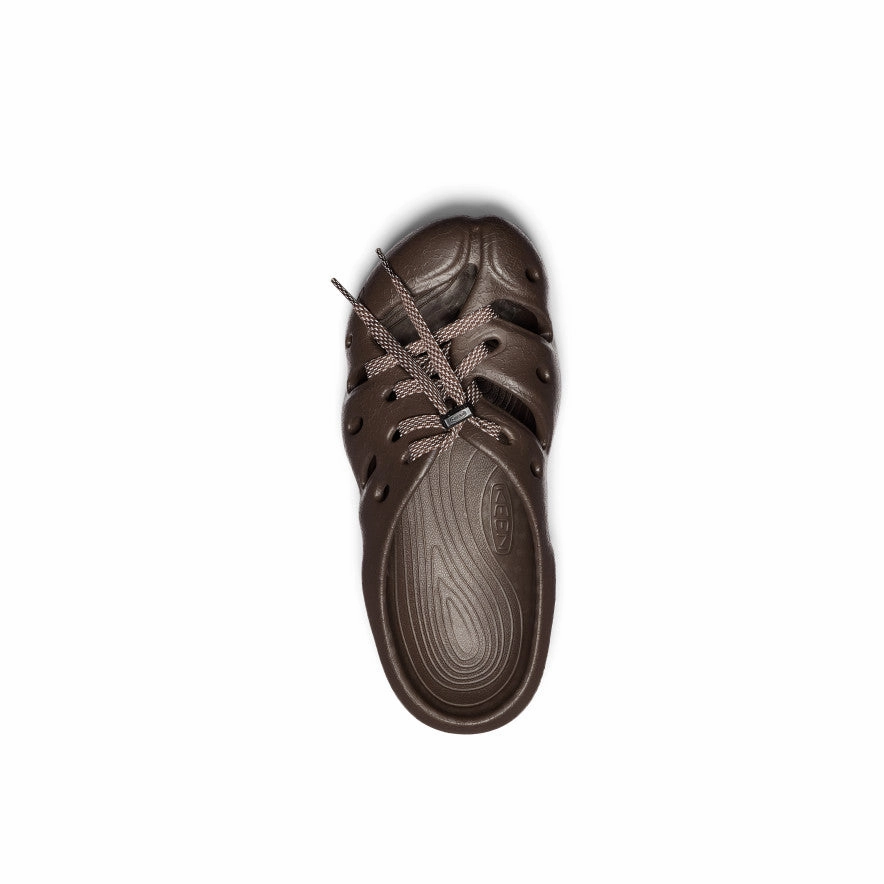 Superior Cushion All Gender Yogeez Clog x Pilgrim Surf   Supply  |  Chocolate Brown/Whisper White