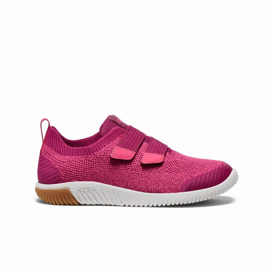 Date night Big Kids' KNX Knit Double Strap  |  Beaujolais/Raspberry