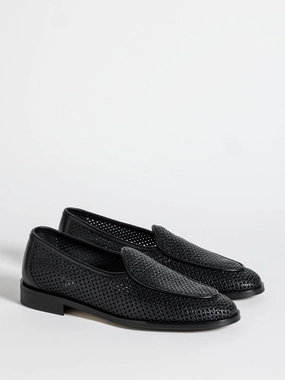Business Casual Shoes JACQUES NEW PERFO BLACK