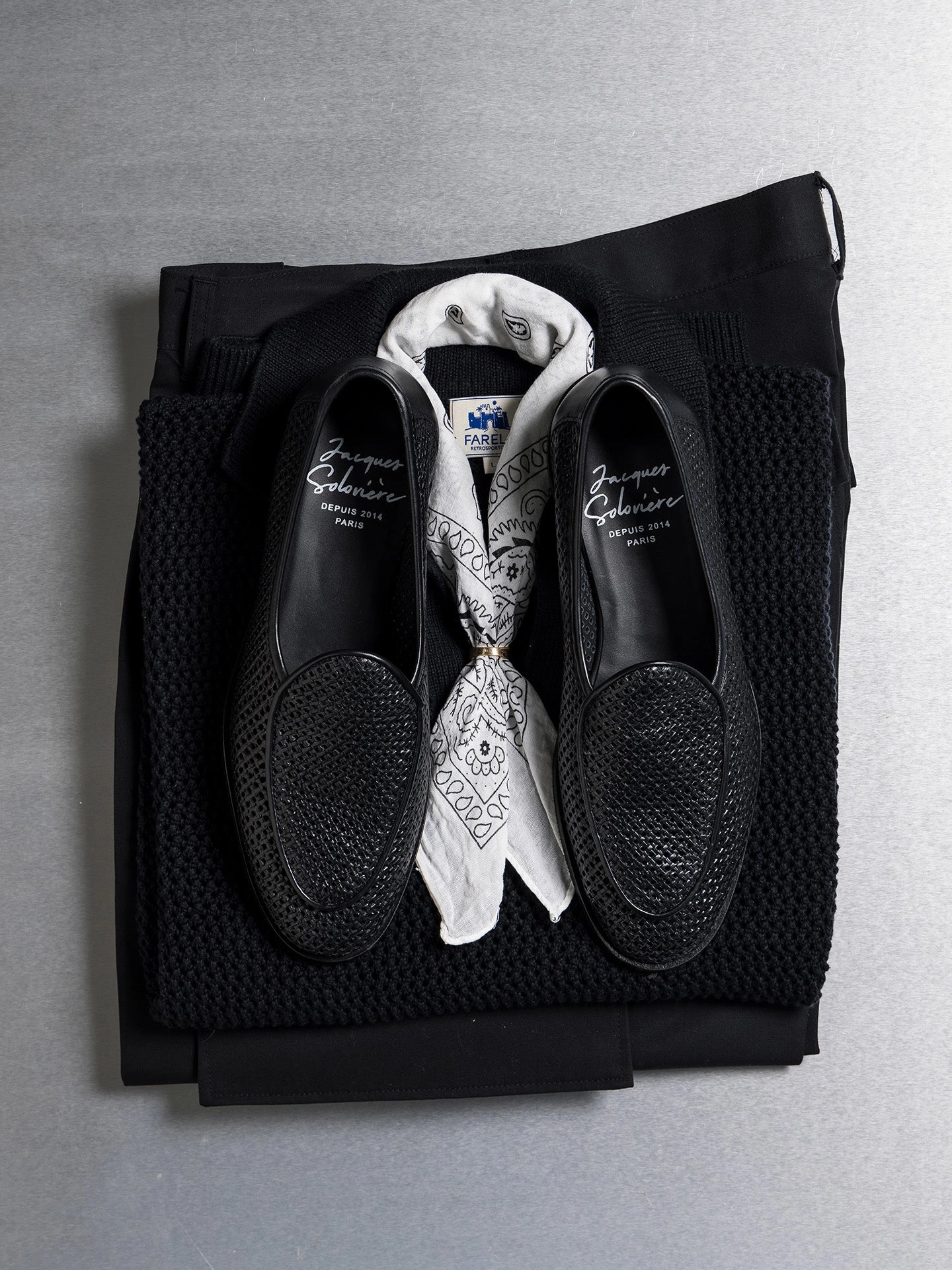 Support Structure JACQUES NEW PERFO BLACK