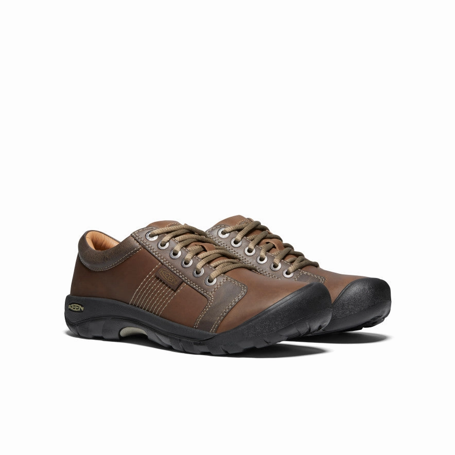 Supportive Fit Men's Austin Shoe  |  Chocolate Brown