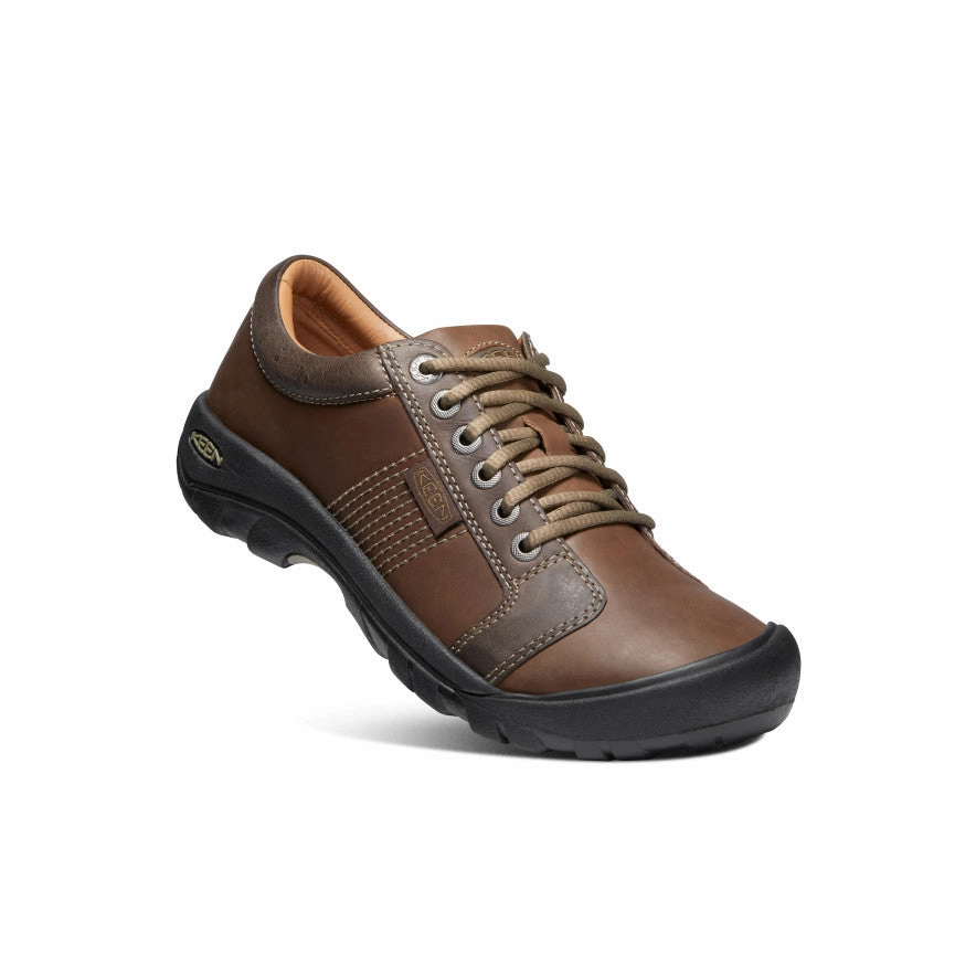 Supportive Fit Men's Austin Shoe  |  Chocolate Brown