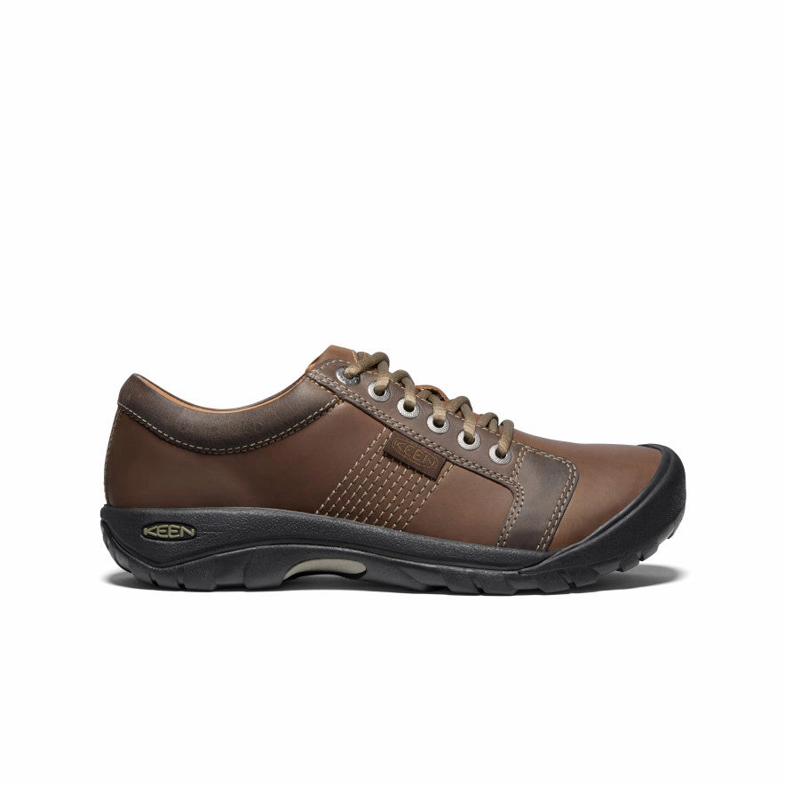 Hiking Friendly Men's Austin Shoe  |  Chocolate Brown