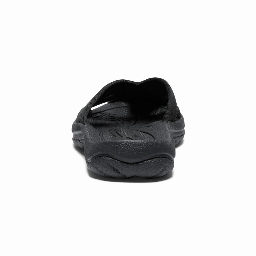 Swift Stride Women's Bali Slide Sandal  |  Black/Steel Grey