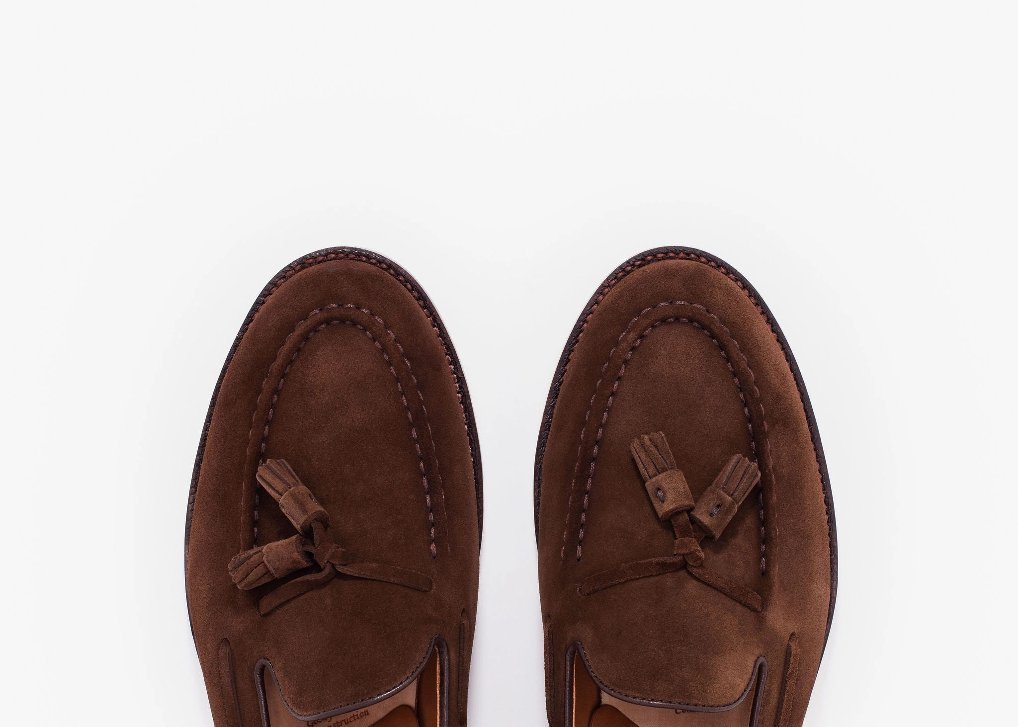 Tassel Loafer Espresso Suede Sleek Style