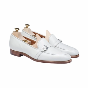 Slip-On Style Tessa White Calf