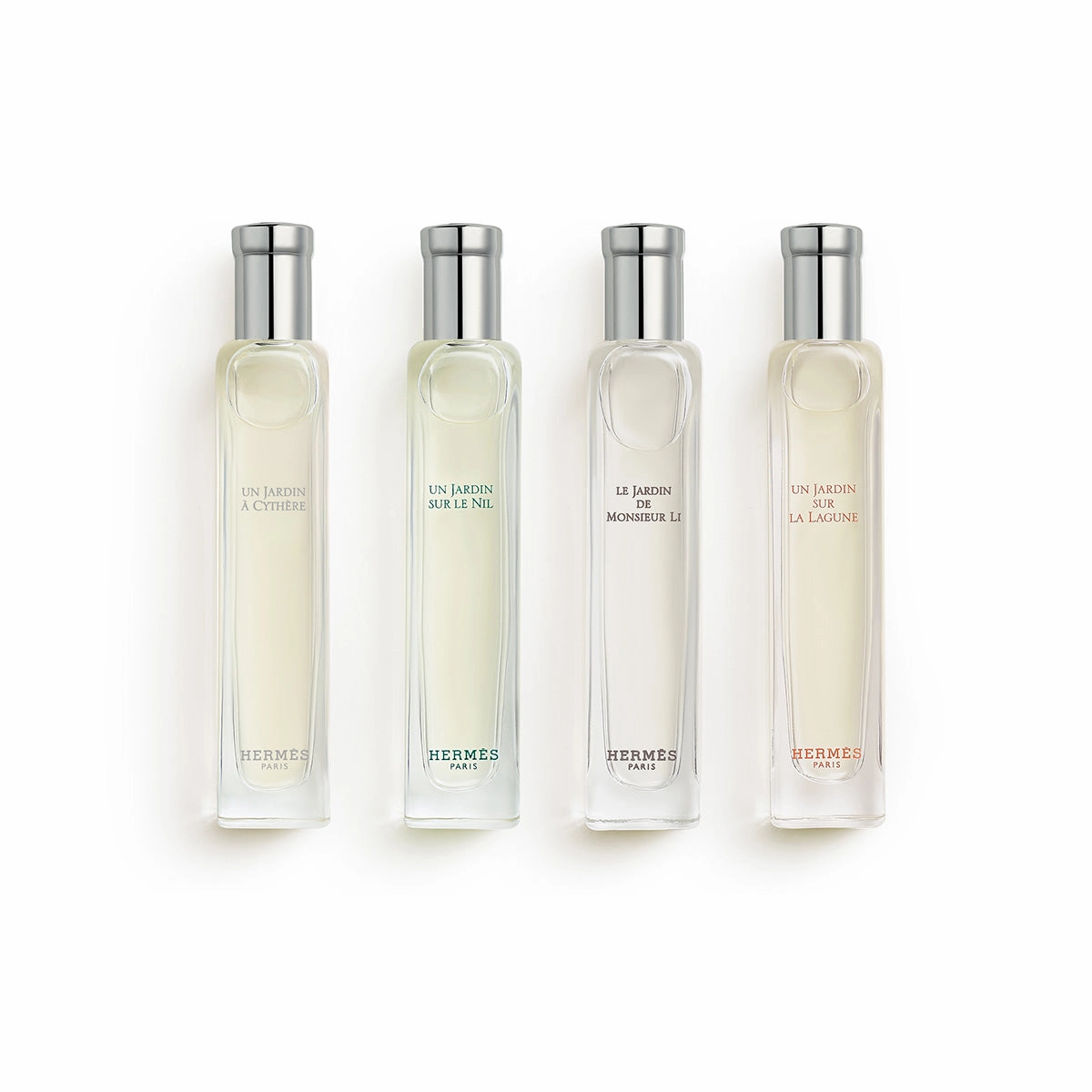 The Parfums-Jardin Collection travel set