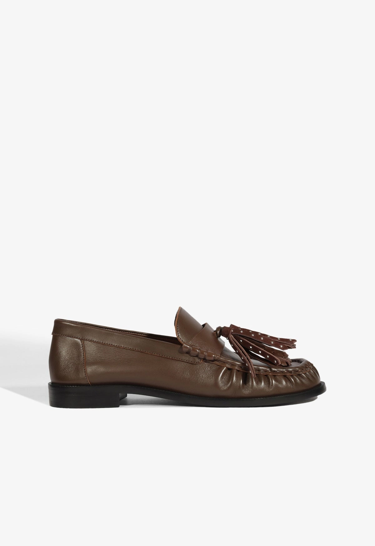 Shock Absorbing Footwear Tilly Leather Flat