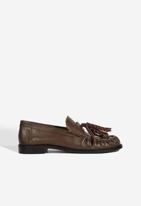 Shock Absorbing Footwear Tilly Leather Flat