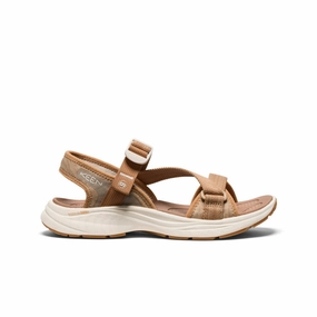 Relaxed Step Women's Leiki Open-Toe Sandal  |  Chipmunk/Birch
