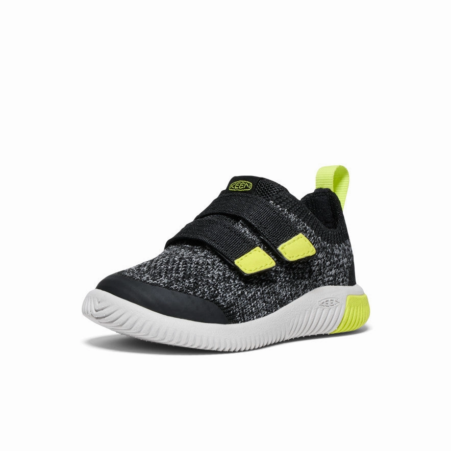 Toddlers' KNX Knit Double Strap  |  Black/Evening Primrose Fresh Glide