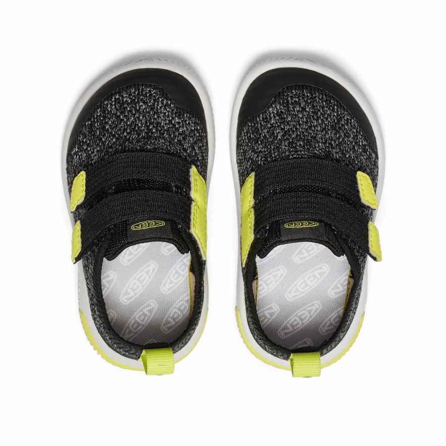Toddlers' KNX Knit Double Strap  |  Black/Evening Primrose Fresh Glide