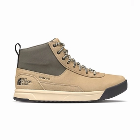 Men's Larimer Mid Waterproof Khaki Stone/New Taupe Green Model Neutral palette