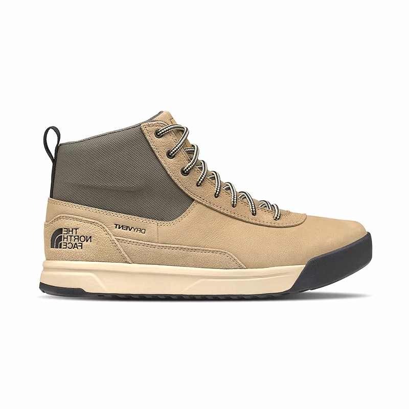 Men's Larimer Mid Waterproof Khaki Stone/New Taupe Green Model Neutral palette