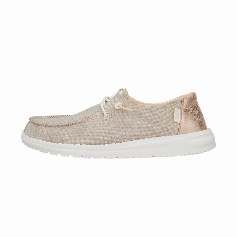 Travel Step-On Move Women's Wendy Metallic Sparkle Rose Gold