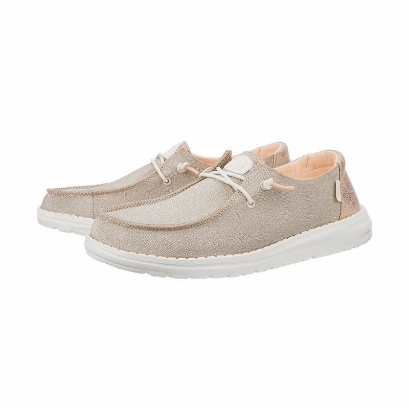 Travel Step-On Move Women's Wendy Metallic Sparkle Rose Gold