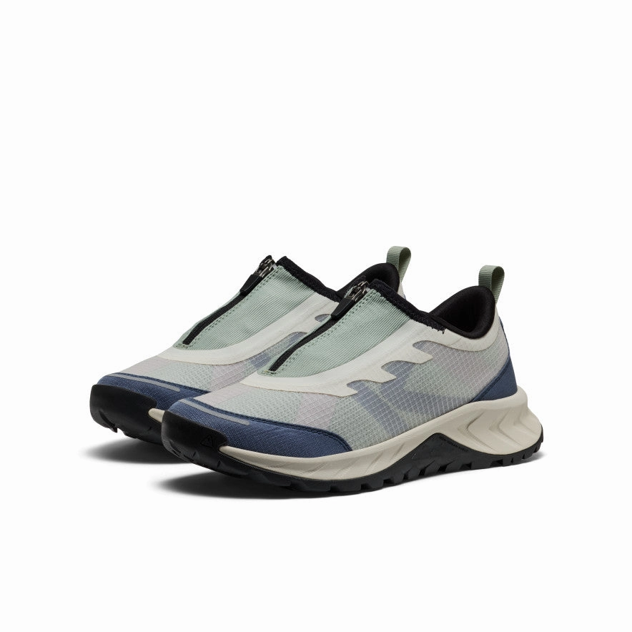 Trend Motion Women's TTS Zip Sneaker  |  Iceberg Green/Vintage Indigo