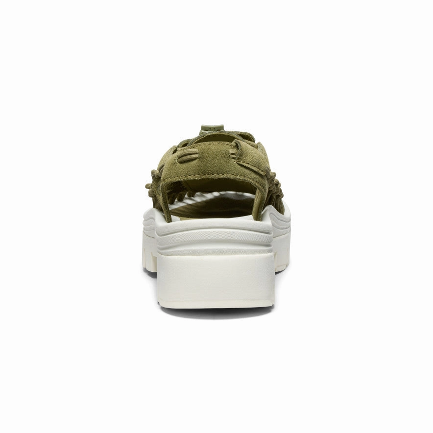 Trendy Footwear All Gender UNEEK PLT Sneaker  |  Martini Olive/Star White