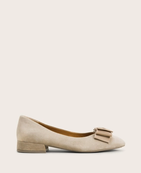 Smooth Fit GENTLE SOULS - Atlas Suede Bow Flat