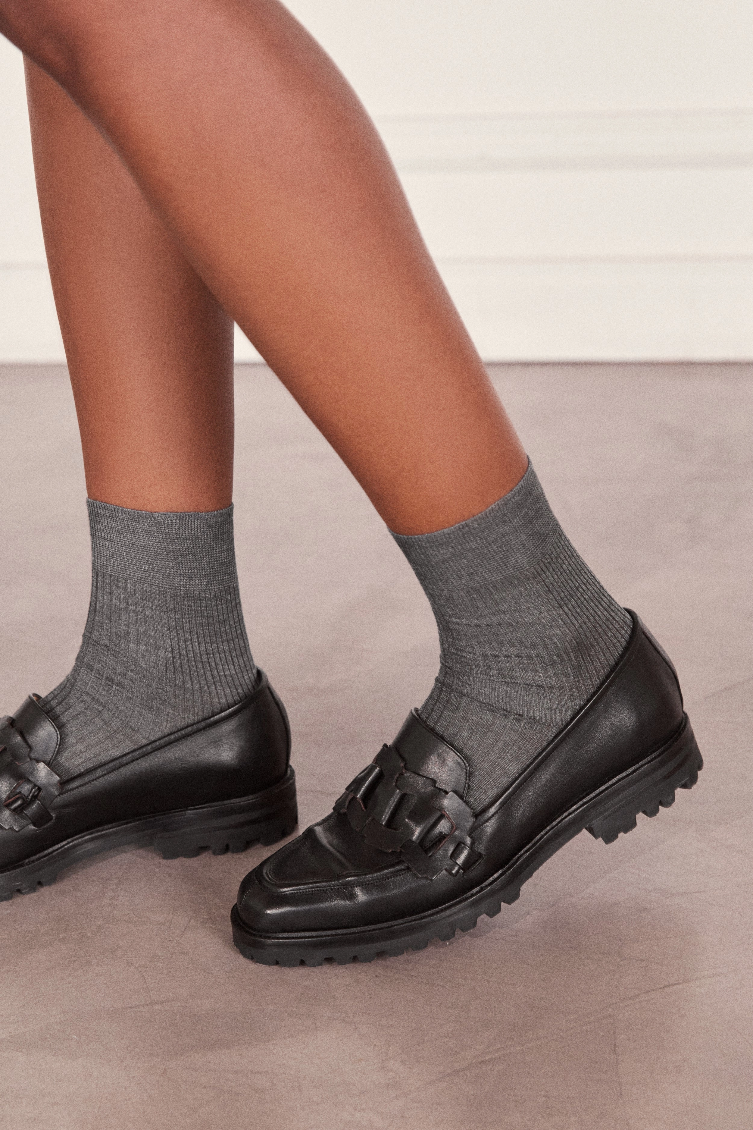 Trini Loafer in Black (USA) trendy touch