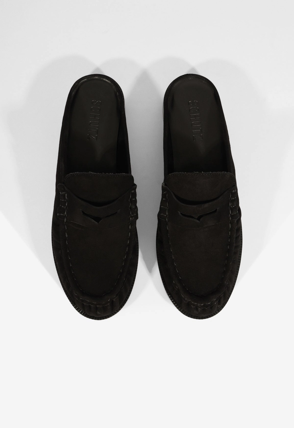 Tyche Mule Suede Flat Chic Minimalist