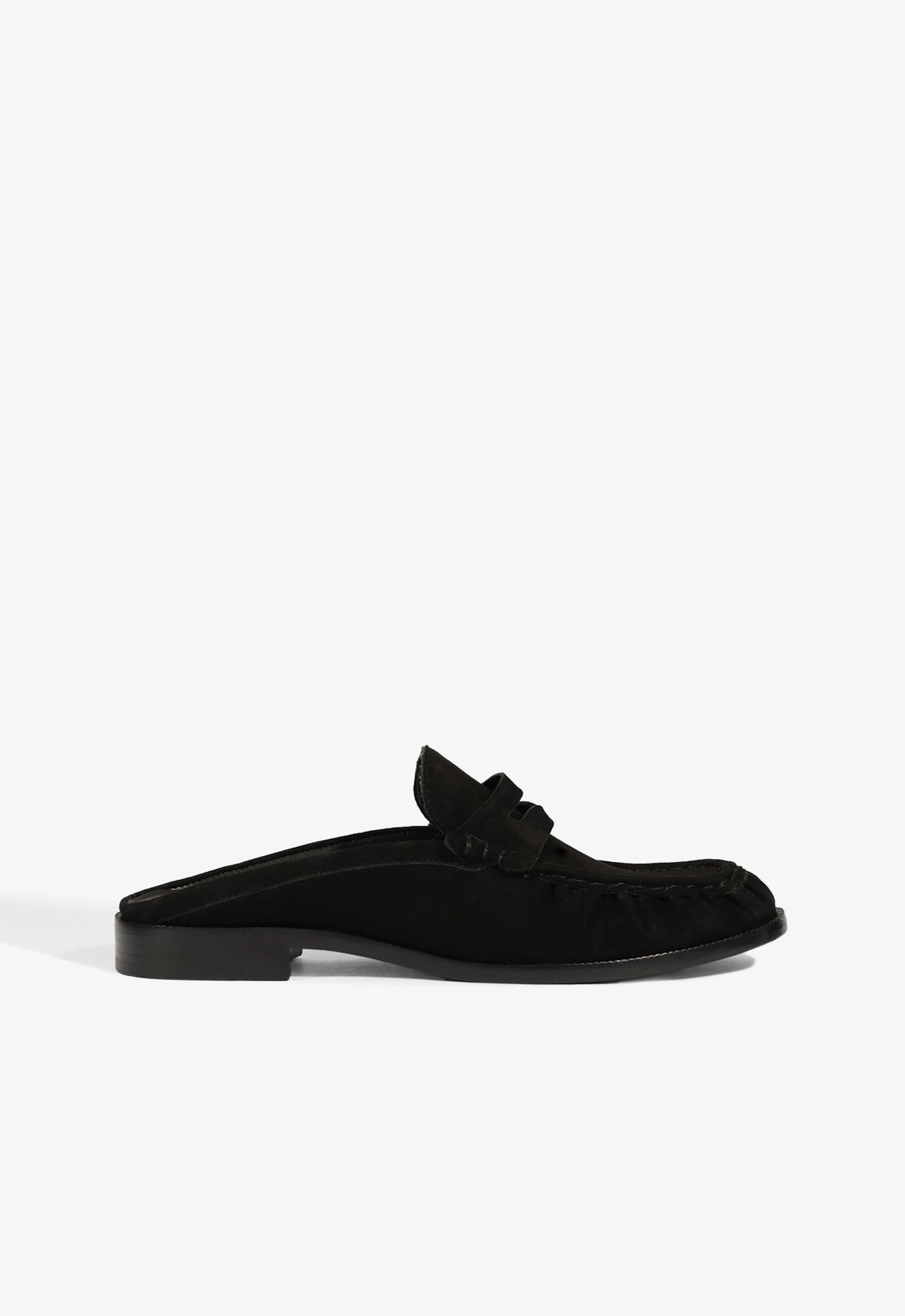 Tyche Mule Suede Flat Trendy Casual Footwear Fashion Comfort Shoes