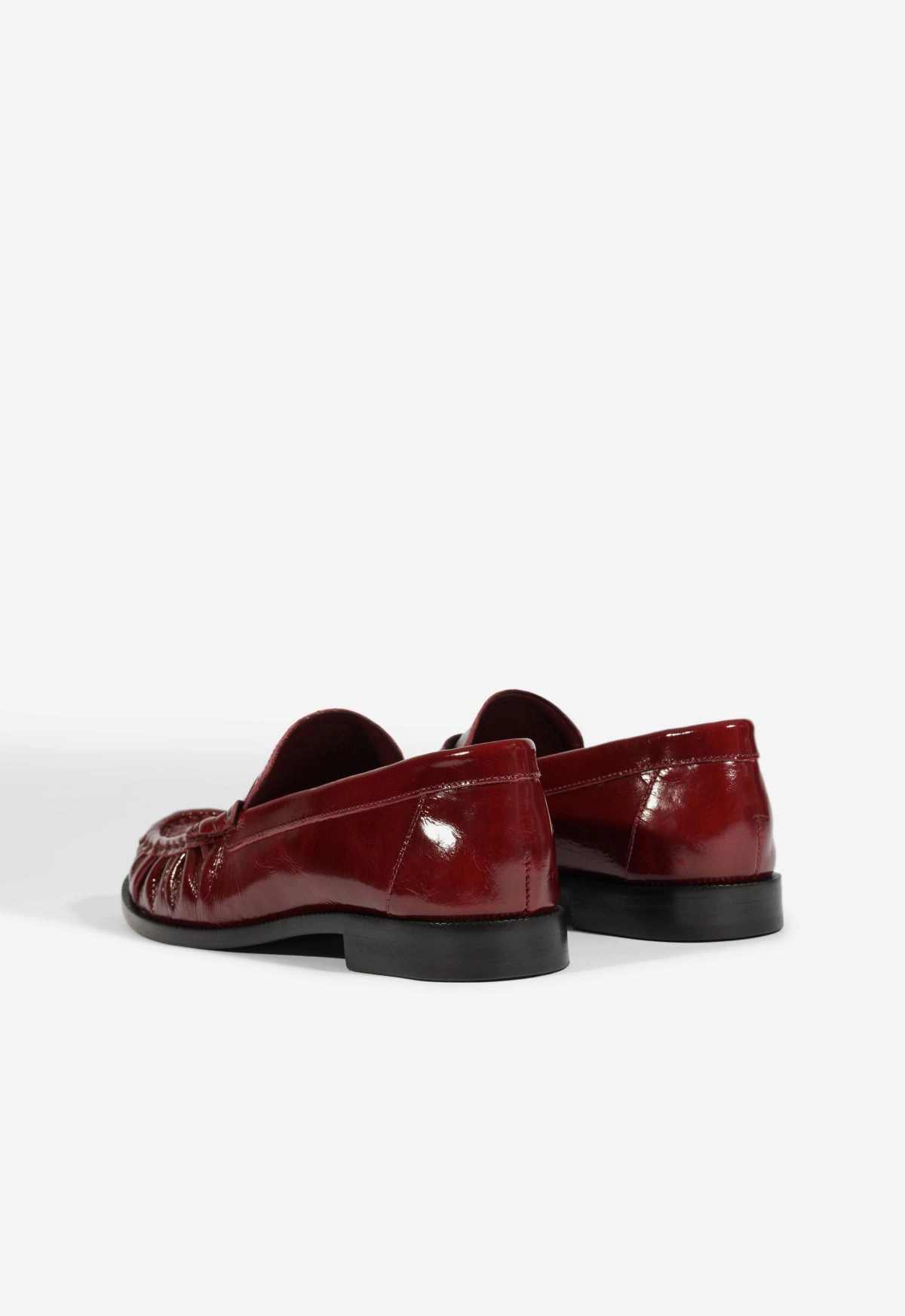 Tyche Patent Flat Heel Cushion