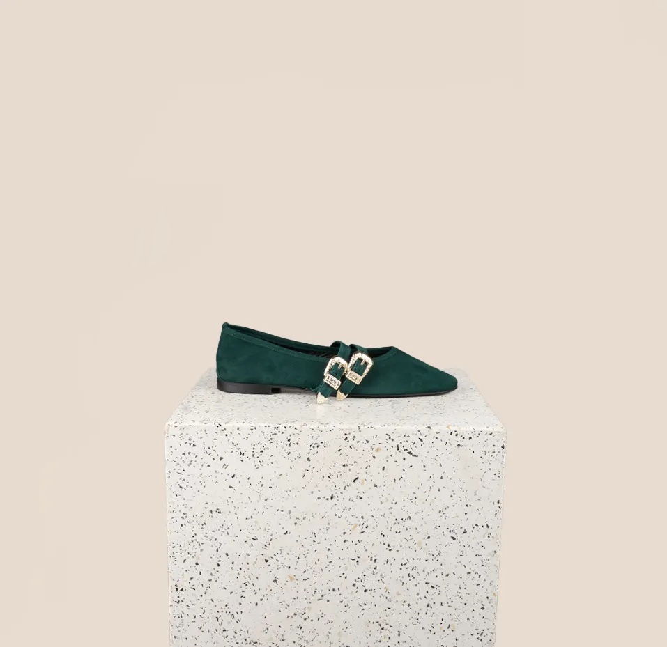 Udine Forest Suede Smooth Fit Happy Walk Footwear
