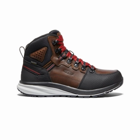 Men's Red Hook Waterproof Boot (Soft Toe)  |  Tobacco/Black All weather Outdoor Lifestyle
