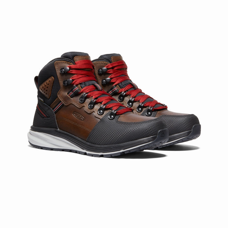 Ultimate Performance Men's Red Hook Waterproof Boot (Soft Toe)  |  Tobacco/Black