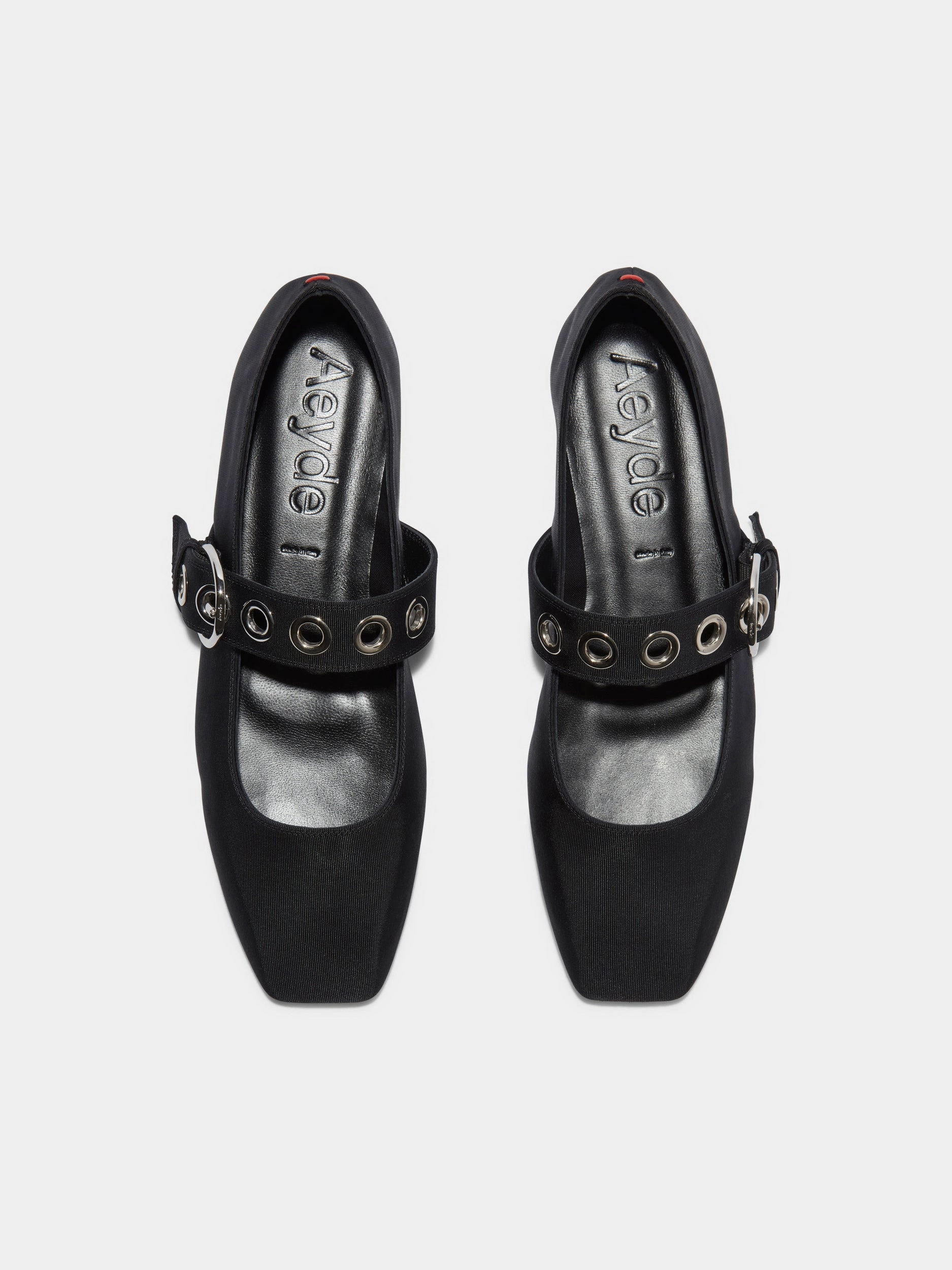 Uma Eyelet Grosgrain Mary-Jane Flats Light Comfort
